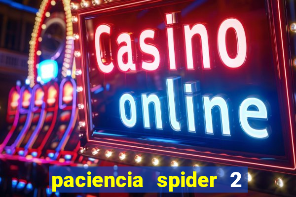 paciencia spider 2 naipes jogar